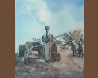 "Old Straw" Limited edition Print by Dorthea Paul.