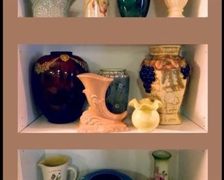  Vases Including Shawnee.