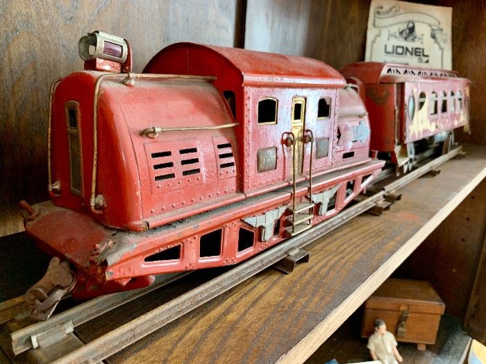 Ives Manufacturing Corporation Trains and accessories! Likely pre-1932 era. A few Lionel pieces sprinkled in too! 
