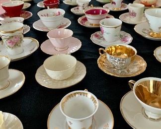 Demitasse as far as the eye can see! Know anyone who owns a tea room? Send them our way! :) 