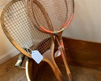 Antique rackets 