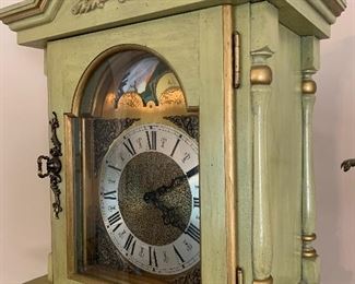 Vintage grandfather clock