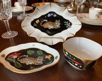 Lynn Chase Jaguar Jungle Fine China pictures don’t do them justice!