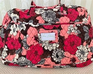 Quilted Vera Bradley duffle bag