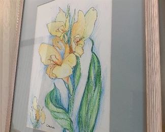 framed artwork