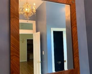 Bathroom vanity mirror.