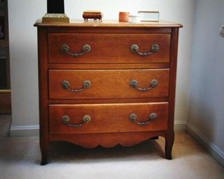 Vintage three-over-three chest