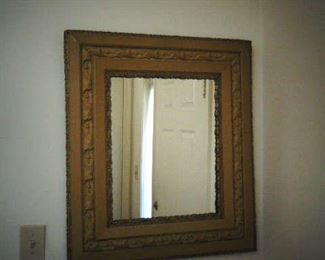 Nicely framed mirror