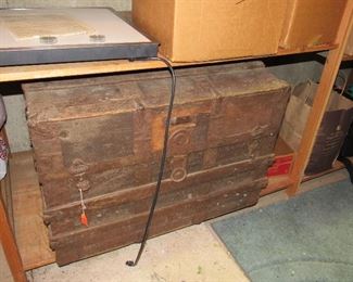 steamer trunk