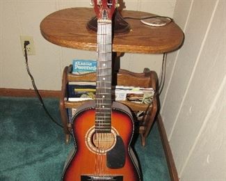 vintage 3/4 parlor guitar