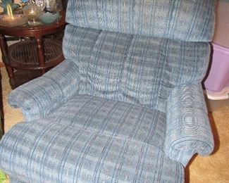 upholstered recliner