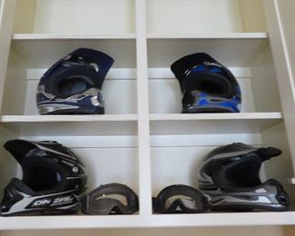 Dirt bike helmets