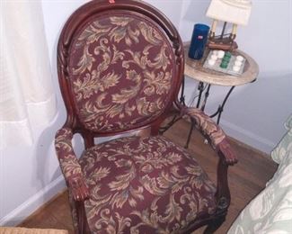 Victorian Chair.. Excellent Condition.  $50