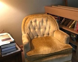 Velvet chair