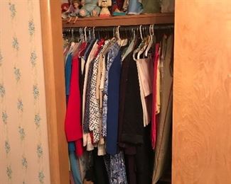 Vintage dolls and clothing