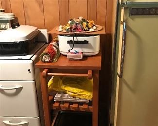 Kitchen rolling cart