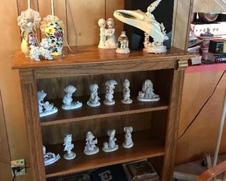 Bookcase and collectibles