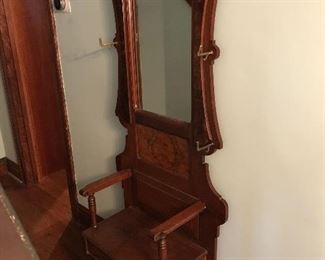 Antique Coat tree/seat