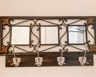 coat hanger mirror