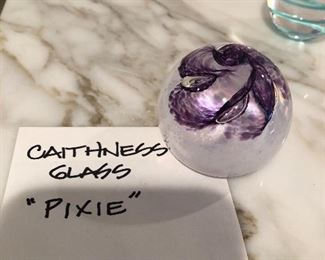 Caithness Glass Whitefriars paperweight