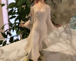 Stunning 9 3/4" Vintage Antonio Borsato Dancing Lady