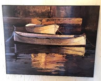 Crate and Barrel Decor Signed by Rowen