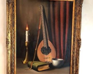 Still life artwork signed Hufer