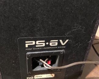 PS*6V Point Source Loudspeaker System