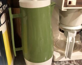 Vintage Avocado coffee server