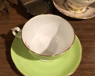 Adderley Bone china Tea cup and saucer