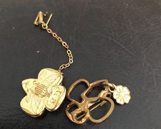 Girl Scout pins