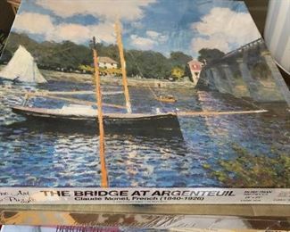 The Bridge at Argenteuil Jigsaw Puzzle