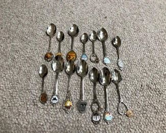 Souvenir spoon collection