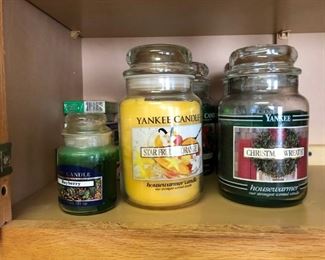 Yankee candles. 