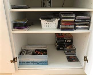CD's downstairs