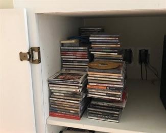 CD's downstairs