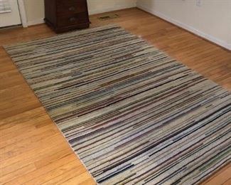 Crate & Barrel wool rug. 