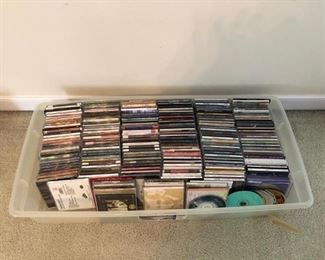 CD's upstairs landing