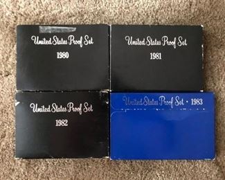 United States Proof Sets.