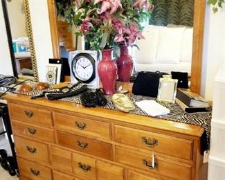 Rockwood Maple dresser with Mirror
