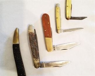 Mixed pocket knives