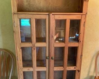 Great low profile pine cabinet