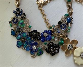 White House Black Market runway necklace