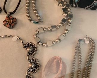 Mexican sterling silver fine necklaces