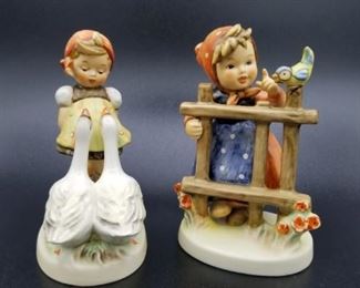 Collection of Hummel figurines