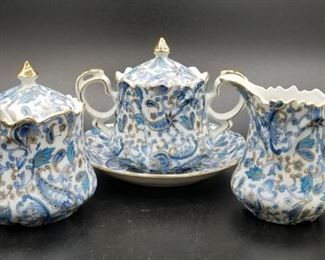 Ornate tea set