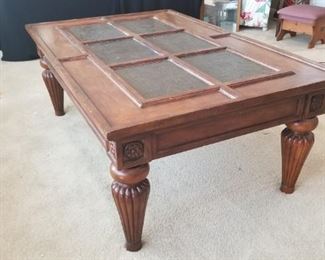 coffee table with matching end tables