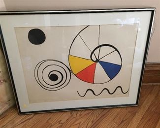 Alexander Calder Litho