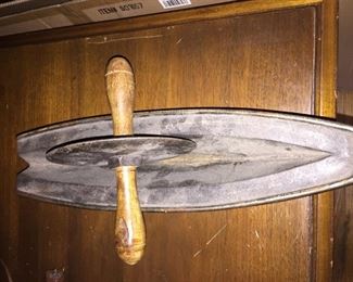 Antique Japanese Wheel Mortar for Herbs