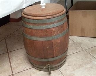 Very old keg?  Very heavy!